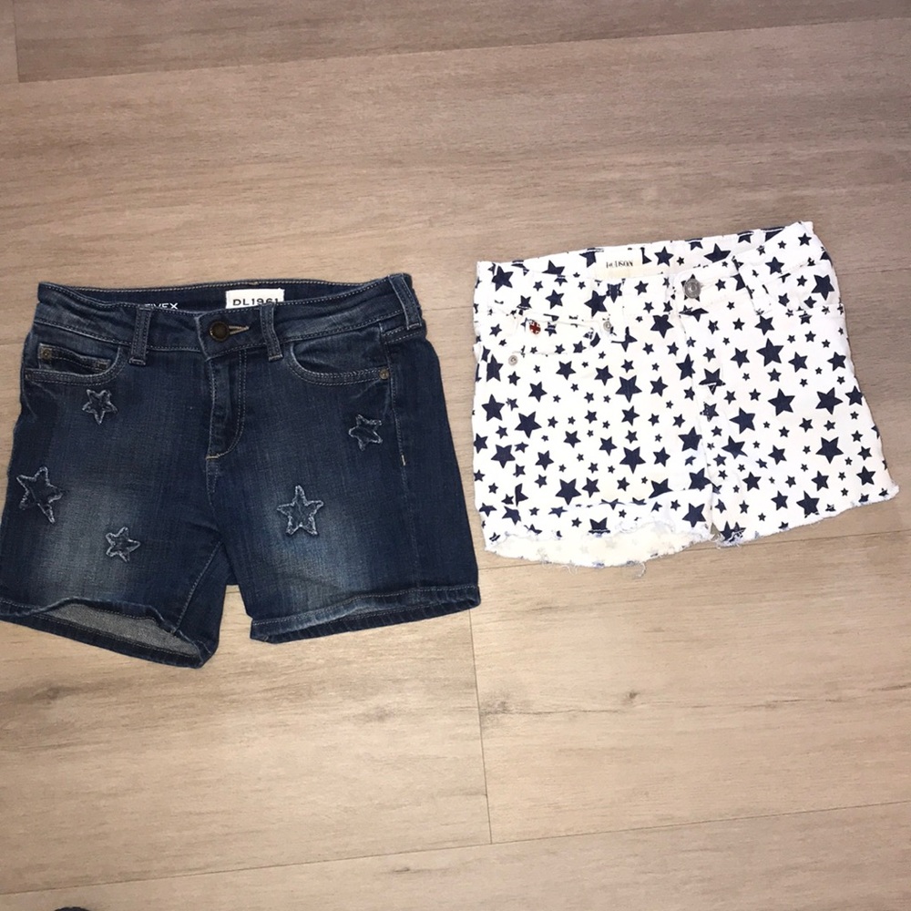 Hudson DL1961 girls shorts bundle size 10 and 12